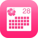 woman calendar android application logo